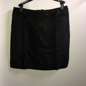 Black shein basic skirt